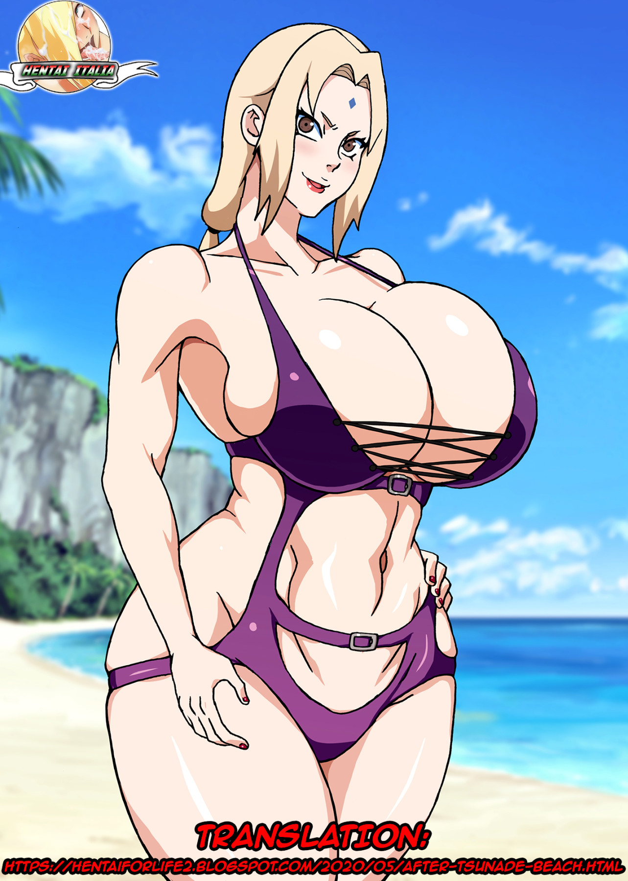 Hentai Manga Comic-After Tsunade's Obscene Beach-v22m-v22m-Read-73